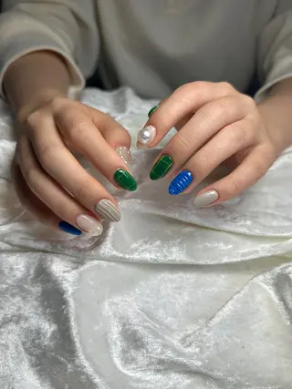 ネイル うにゃねいる🌷 Mayaのネイルデザイン