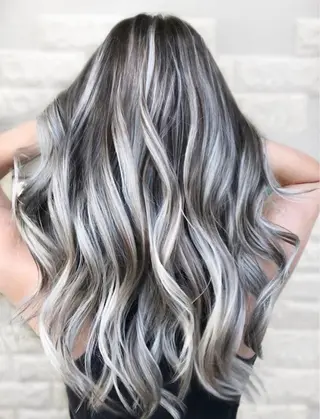 ロング カラー ヘアアレンジ Shelltie Fiel (シェルティフィエル)所属・次世代シールエクステ 錦糸町 小泉 朋之のヘアスタイル