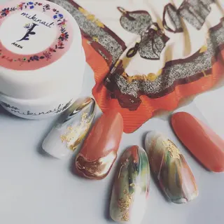 ネイル arm in arm ︎✿Yamamotoのマツエク・マツパデザイン