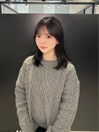 セミロング カラー kimika🥑 メンズ/髪質改善のヘアスタイル