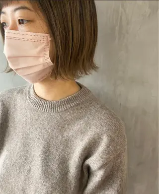 ショート カラー ヘアアレンジ stylist/蛯谷 珠里のヘアスタイル
