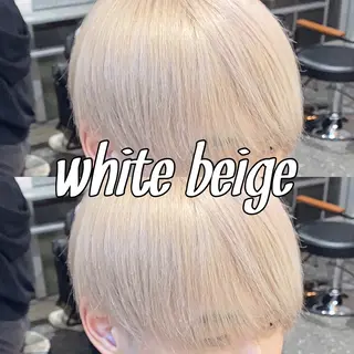 カラー パーマ/ダブルカラー ブリーチ⭐️海斗のヘアスタイル