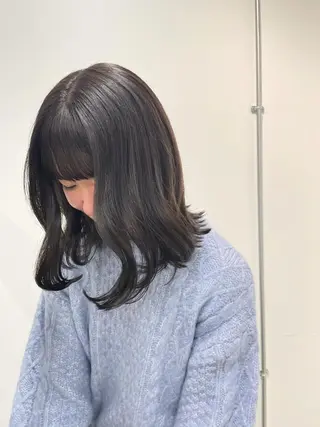 ミディアム カラー キッズ オトナヘア🌸 harukaのヘアスタイル
