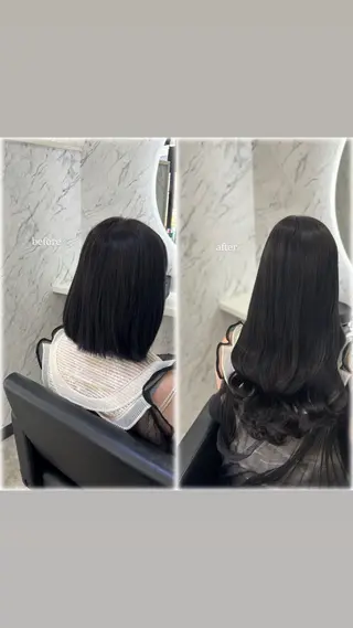 ロング 🫧ララモアナ nanatsu🫧のヘアスタイル