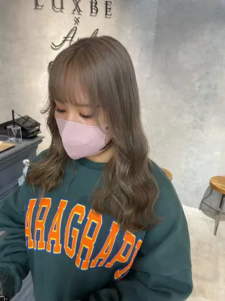 ロング Cielro【 シェイロ 】所属・Cielro/ダブル カラー/西田咲希のヘアスタイル