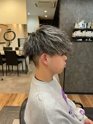 ショート 菅原流星🌟カット/ メンズ/メンズパーマのヘアスタイル