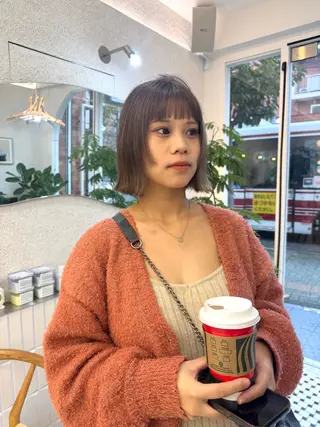 ミディアム カラー ralme/sol 髙橋一哉のヘアスタイル