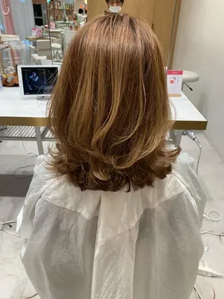 ミディアム レイヤーカット/ボブ /縮毛矯正✨大輝のヘアスタイル