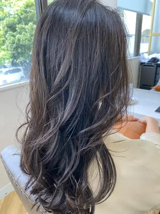 ロング カラー ヘアアレンジ [メンズカット］日高 伸太朗tocca船橋のヘアスタイル