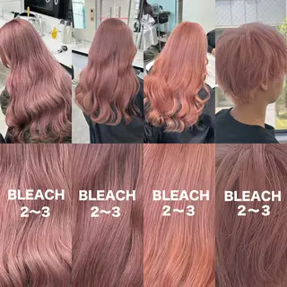 ロング カラー 履歴修正屋さん／ ブロンド／ホワイトのヘアスタイル