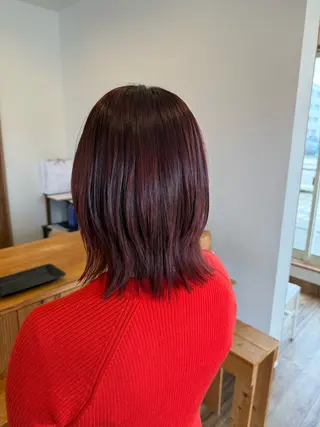 カラー タガミ リンカのヘアスタイル