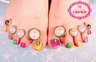 ネイル CROWN プライベートサロンのネイルデザイン