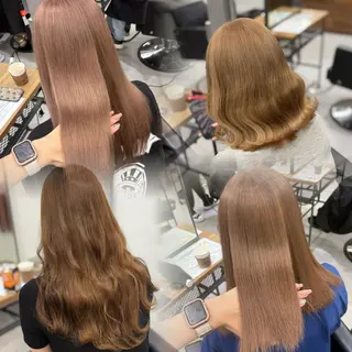 ロング SAKI🫧NEXT 池袋/韓国風カラー✨のヘアスタイル