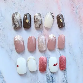 ネイル 6RokuHair（ロクヘアー)所属・門川 茉奈美のネイルデザイン