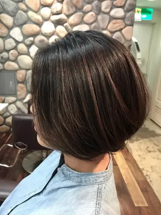 ショート カラー 【azure横浜】 🧸misaki🌸のヘアスタイル