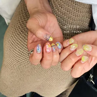 ネイル ゆびノさき茨木店 ニュアンス/アートのネイルデザイン