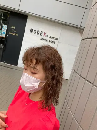 セミロング SHAFT Ieiriのヘアスタイル