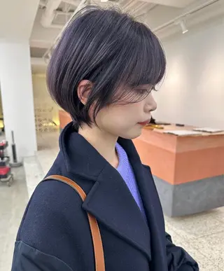 ショート urara/ショート /透明感カラーのヘアスタイル