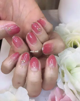 ミディアム ネイル 長さ出し専門 nynaのネイルデザイン