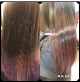 ロング カラー 原宿サロン代表 デザインカラー伊藤卓のヘアスタイル