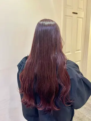 カラー エクステ🎀 暖色カラー🎀amiのヘアスタイル