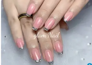 ネイル Glam nail salon 蒲田所属・蒲田西口徒歩3分えび ネイル研修中のネイルデザイン
