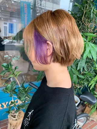 ショート 佐藤 実咲のヘアスタイル