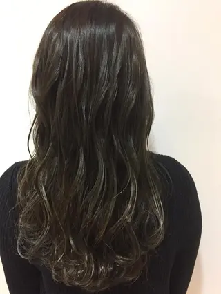 ロング メンズパーマ/難波/ 心斎橋　室園亮佑のヘアスタイル