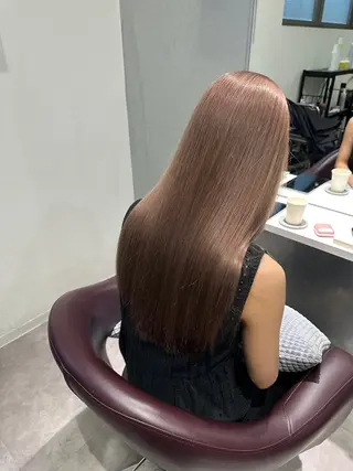 ロング 添田 拓哉のヘアスタイル