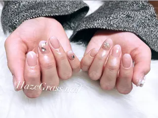 ショート HazeGrass NAILのネイルデザイン