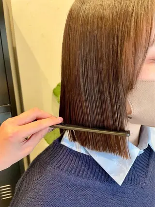 ミディアム Calin うらんのヘアスタイル