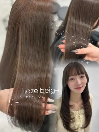 ロング カラー 上品モテヘア🩶 karen🩶のヘアスタイル