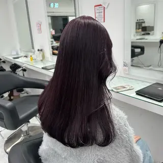 ロング カラー 韓国ヘア🇰🇷🎀 みきのヘアスタイル