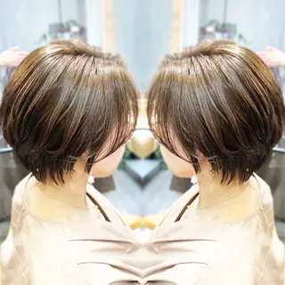 ショート カラー 🦋韓国系指名No1 店長/圓山 祐也🦋のヘアスタイル
