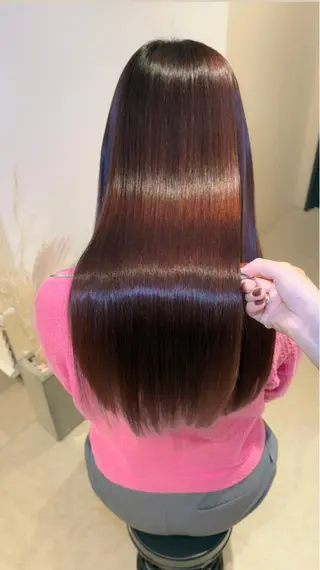 ロング Bonheur銀座 🐰✨️タナカミサのヘアスタイル