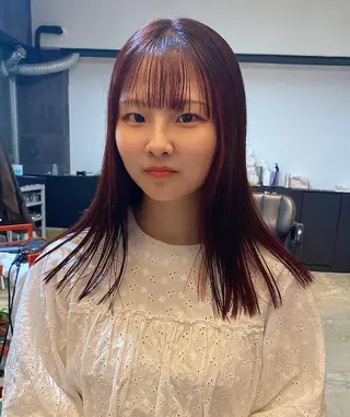 ミディアム カラー 広島/ボブ/レイヤー 🌿‬wakabaのヘアスタイル