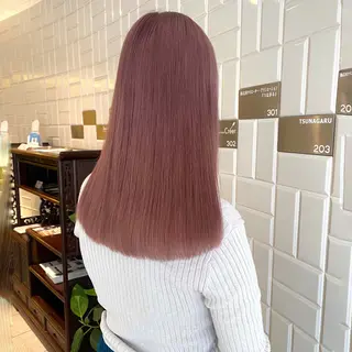 ロング カラー アオイ🩵暖色 /まろやかカラーのヘアスタイル