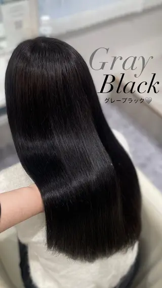 ロング カラー navi/レイヤー ハッシュカット/愛華のヘアスタイル