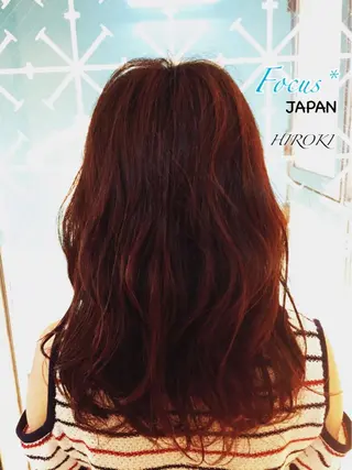 ショート ミディアム セミロング カラー パーマ 小顔カット✨ 透明感カラー/村上のヘアスタイル