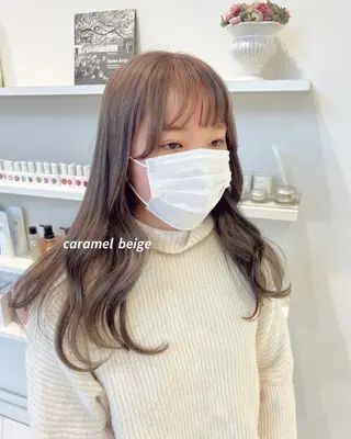 ロング カラー Parve  Mix /板野妃莉のヘアスタイル