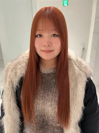 ロング カラー yoke所属・haruka kobayashiのヘアスタイル