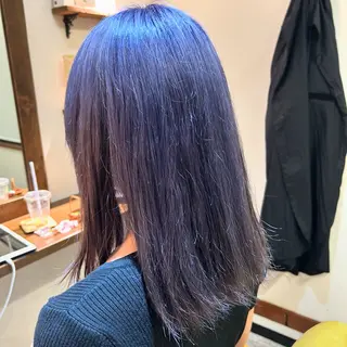 セミロング カラー 鈴木 香奈のヘアスタイル