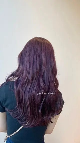 ロング カラー 堀 ゆきみのヘアスタイル