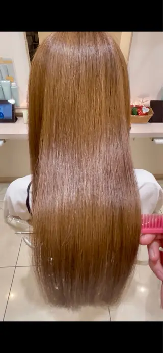 ロング カラー Ash亀戸東口所属・佐藤 寧々のヘアスタイル