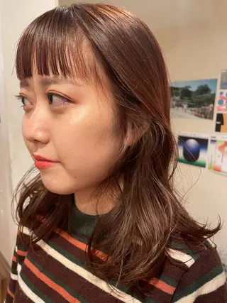 カラー ⚪️ISHIZUKA AOI⚪️のヘアスタイル