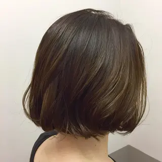 ミディアム カラー 💘透明感カラー💘 沖本 将宏のヘアスタイル