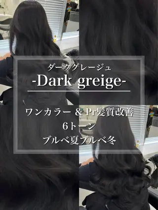 ロング カラー 大人っぽ暗髪レディ 🩶takuto🩶のヘアスタイル