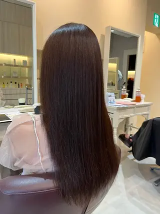 ロング カラー mulum所属・髪質改善/艶髪/韓国 ヘア[マンツーマン]のヘアスタイル