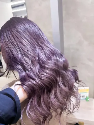 ミディアム カラー 🍎ハッシュカット× 髪質改善🍎カイトのヘアスタイル