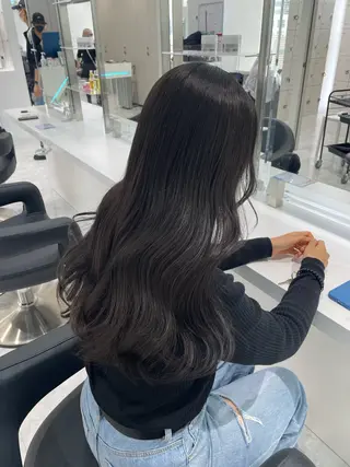 ロング カラー パーマ ヘアアレンジ メンズ 🤍レイヤーカット/ ベージュヘア🤍のヘアスタイル